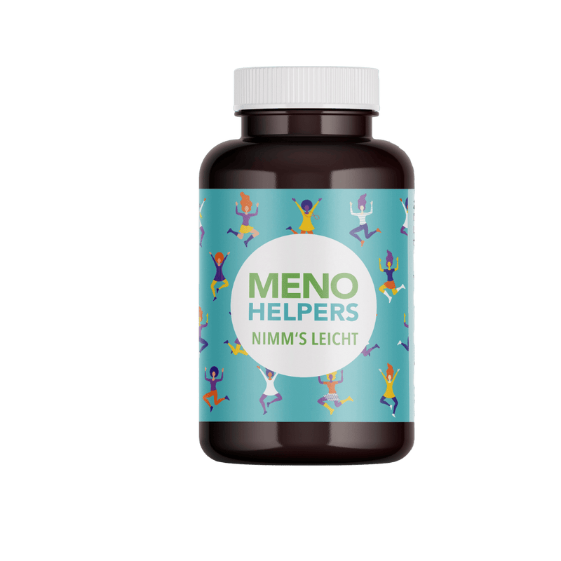 Meno Helpers Nimm’s leicht – pflanzlicher Meno-Komplex mit Vitaminen für Frauen in den Wechseljahren