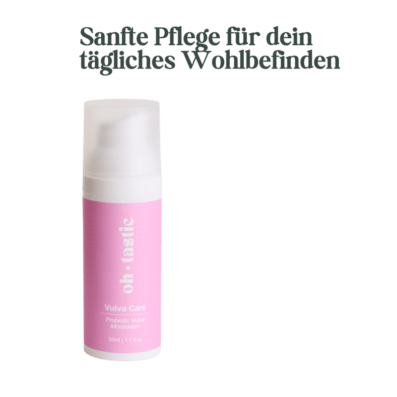 Oh Tastic Intimpflege Creme Vulva Care – sanfte tägliche Pflege für das intime Wohlbefinden von Frauen ab 40