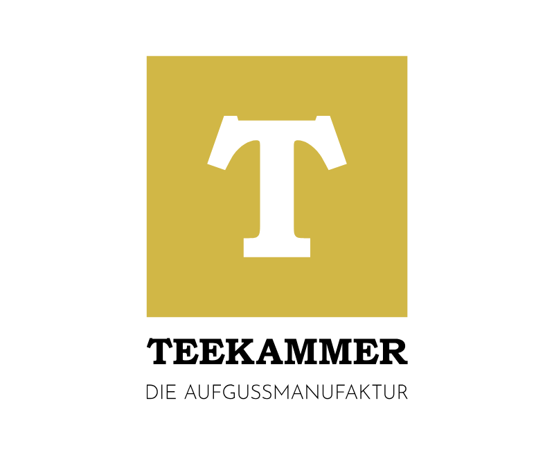 Goldenes Logo der Teekammer
