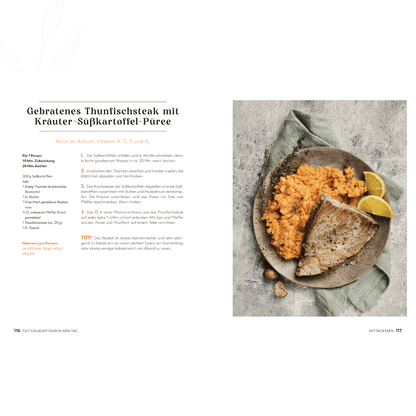 Rezeptseite für Couscous-Salat mit Kichererbsen aus dem Buch „Best Female Food“