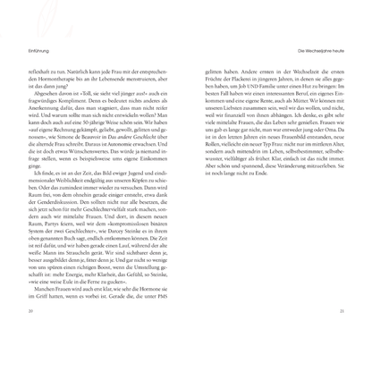 Leseprobe aus dem Buch Wechseljahre von Diana Helfrich Einführung Seiten 20 und 21
