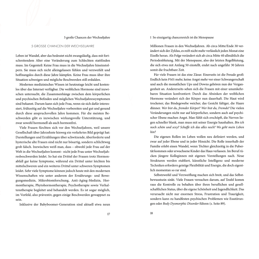 Einführungskapitel zu hormonellen Veränderungen in den Wechseljahren aus Die Kraft der Wechseljahre