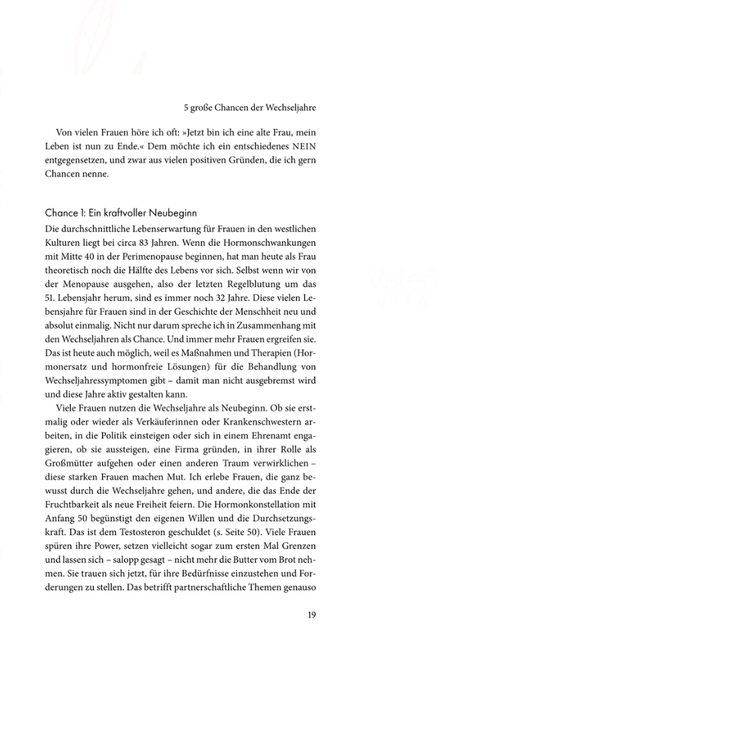 Kapitel Fünf große Chancen der Wechseljahre aus dem Buch Die Kraft der Wechseljahre