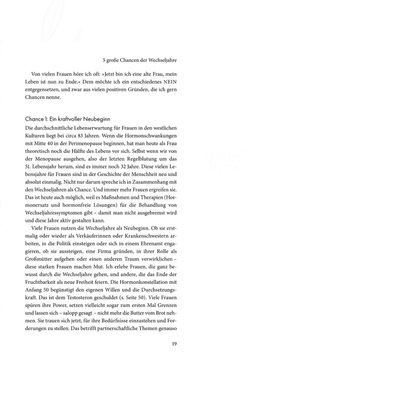 Kapitel Fünf große Chancen der Wechseljahre aus dem Buch Die Kraft der Wechseljahre