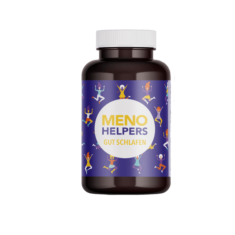 Meno Helpers Gut schlafen – pflanzliche Kapseln für Frauen in den Wechseljahren zur Abendroutine