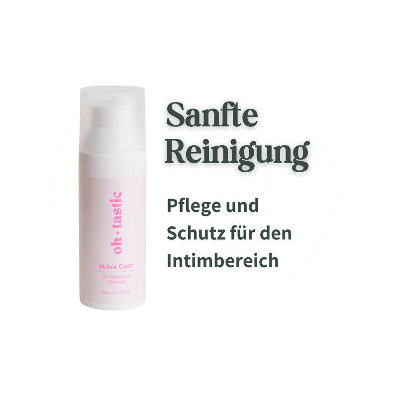 Oh Tastic Intimpflege ph-Balanced Reiniger für eine sanfte Reinigung und Schutz des Intimbereichs.