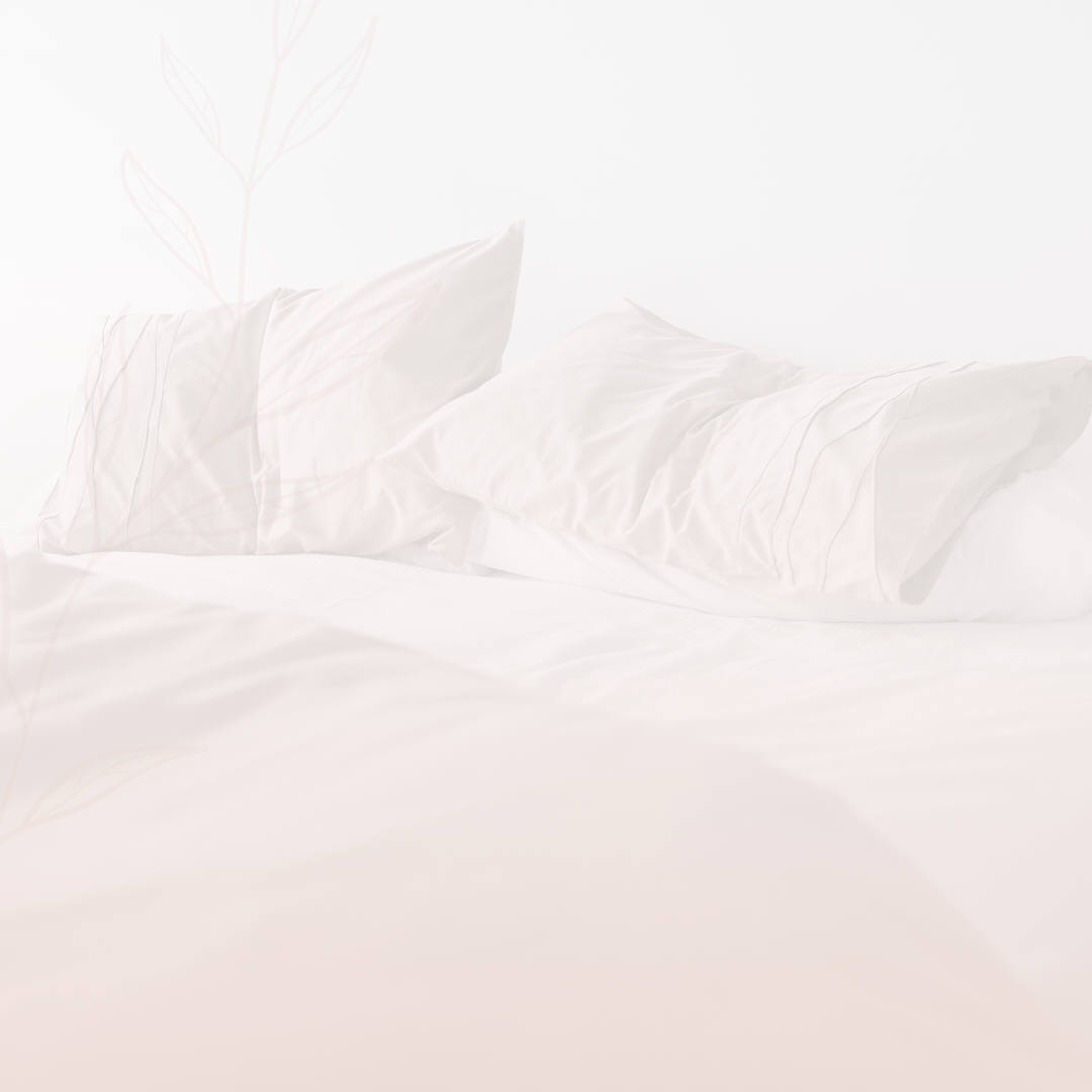 Helles Schlafzimmer mit Bett und ruhiger Atmosphäre als Schlaf Moodbild